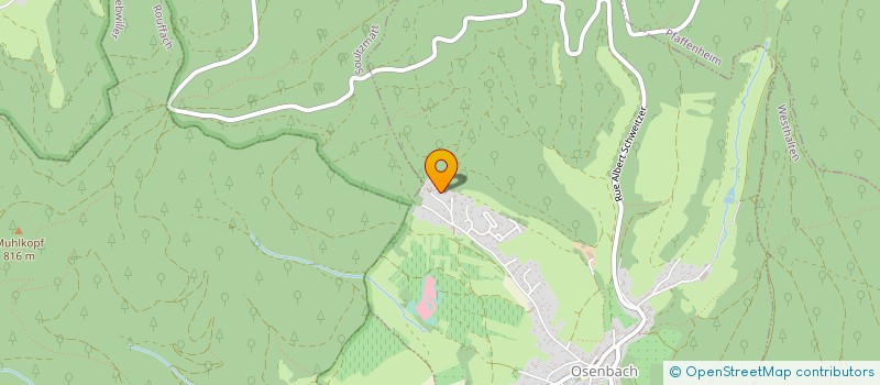 localisation de l'entreprise MAEDER CLAUS IMMO  OSENBACH