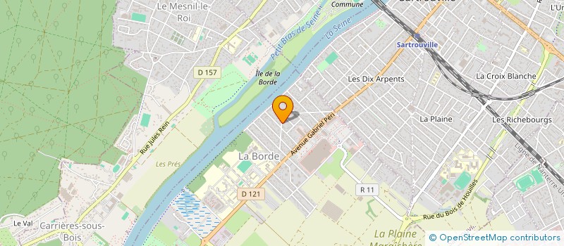 localisation de l'entreprise MAEDOW VISION  MONTESSON