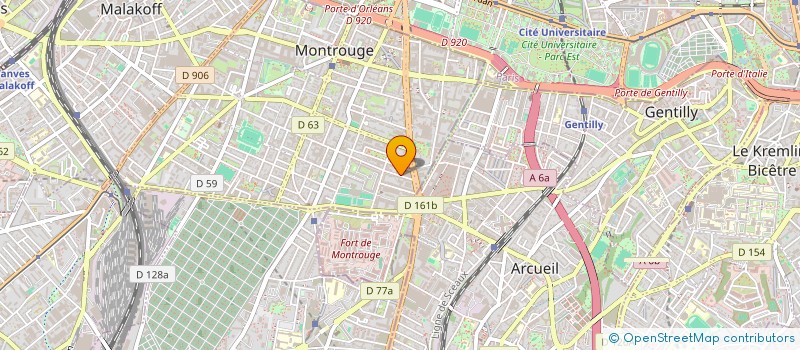 localisation de l'entreprise MAEGHT EDITEUR SA à MONTROUGE