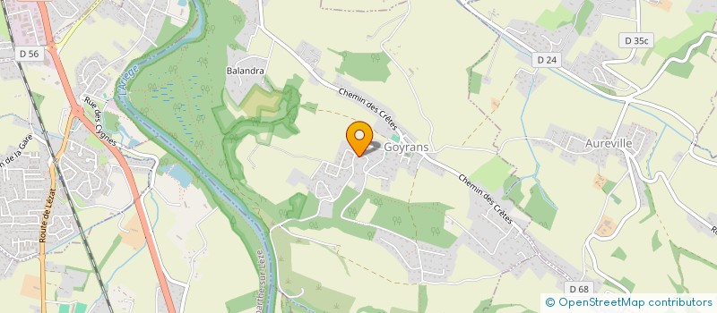 localisation de l'entreprise MAEISA  GOYRANS