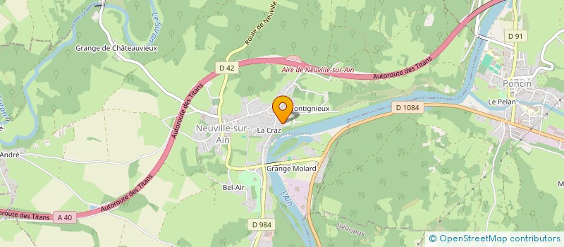 localisation de l'entreprise MAEJO  CHAZELLES-SUR-LYON