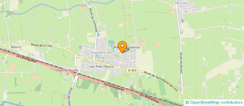 localisation de l'entreprise MAEK ROSE  ARLES