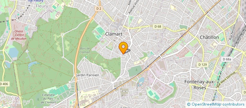 localisation de l'entreprise MAEKAN CONSULTING à CLAMART