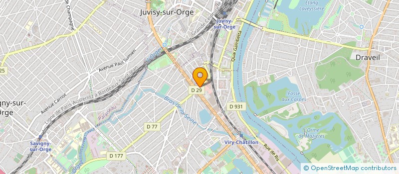 localisation de l'entreprise MAEKEY EDDANY à VIRY-CHATILLON