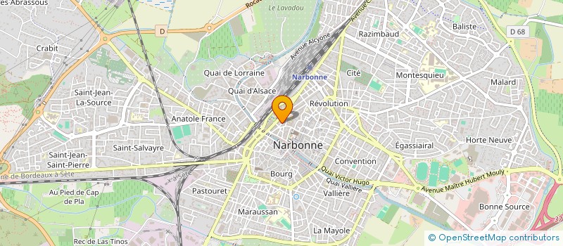 localisation de l'entreprise MAEKO à NARBONNE