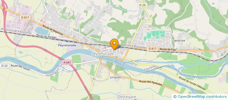 localisation de l'entreprise MAEKYLIA  PEYREHORADE