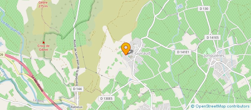 localisation de l'entreprise MAEL  SAINT-GUIRAUD