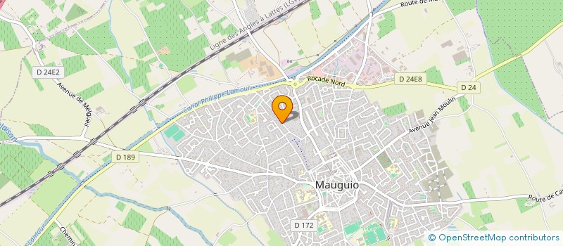 localisation de l'entreprise MAEL  MAUGUIO