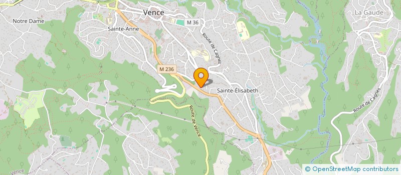 localisation de l'entreprise MAEL  VENCE