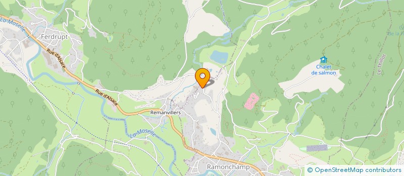 localisation de l'entreprise MAEL  RAMONCHAMP