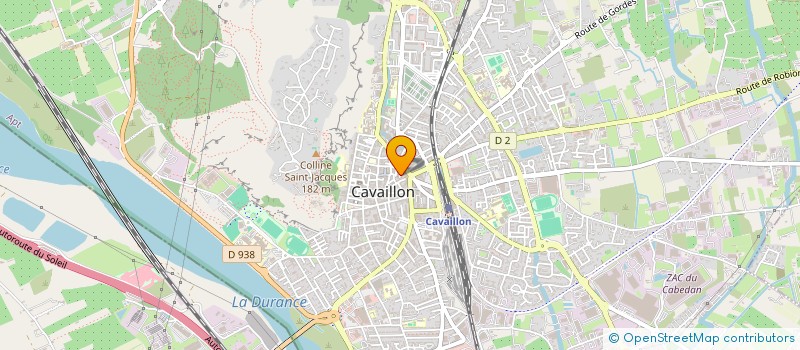 localisation de l'entreprise MAEL  CAVAILLON