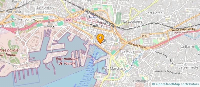 localisation de l'entreprise MAEL  TOULON