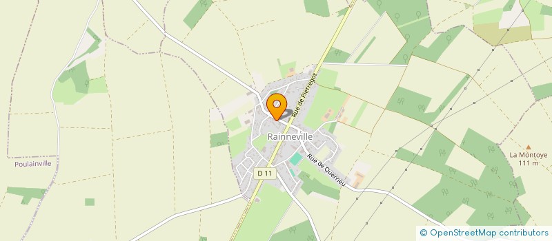 localisation de l'entreprise MAEL CONSTRUCTION ET PAYSAGE  BERTANGLES