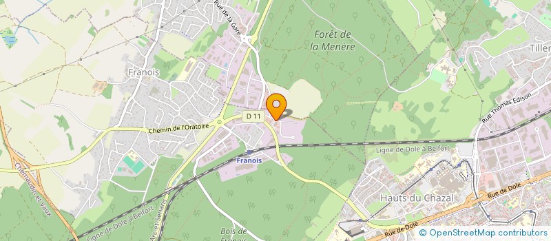 localisation de l'entreprise MAEL'EAUX à FRANOIS
