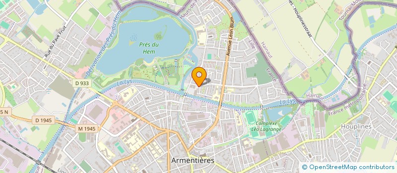 localisation de l'entreprise MAEL ET SES THERAPIES à ARMENTIERES