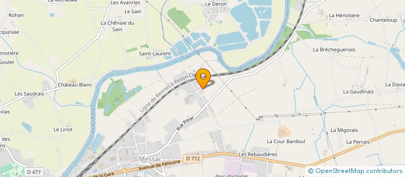 localisation de l'entreprise MAEL GUILLOIS  GUIPRY-MESSAC