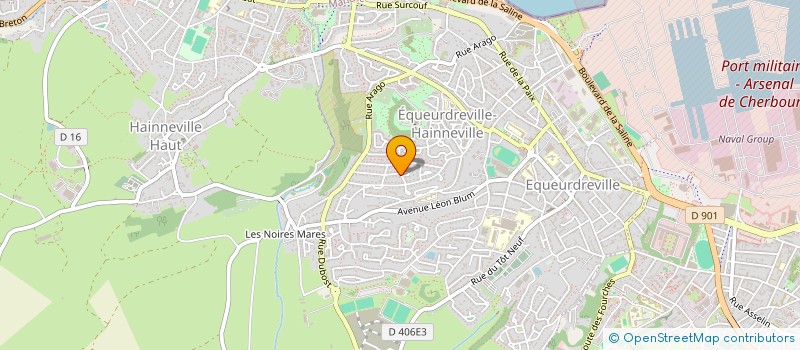 localisation de l'entreprise MAEL, UN PETIT SENS EN PLUS à CHERBOURG-EN-COTENTIN