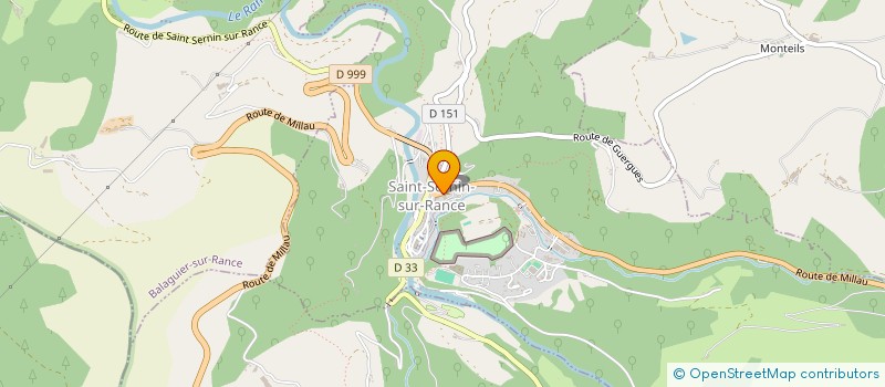 localisation de l'entreprise MAELA  SAINT-SERNIN-SUR-RANCE