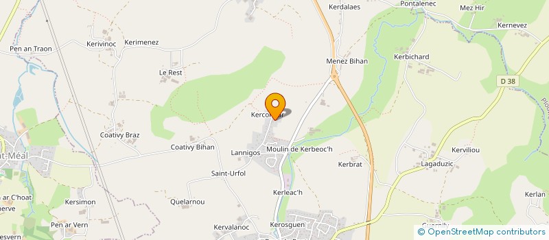 localisation de l'entreprise MAELA  BOURG-BLANC