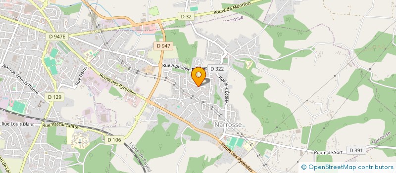 localisation de l'entreprise MAELAIA IMMO  NARROSSE