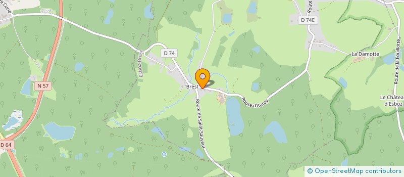 localisation de l'entreprise MAELAN  ESBOZ-BREST