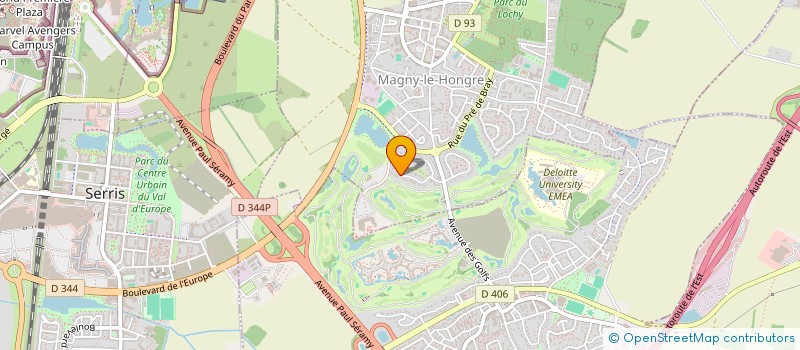 localisation de l'entreprise MAELANE  MAGNY-LE-HONGRE