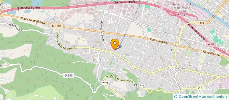 localisation de l'entreprise MAELE  MARNAZ