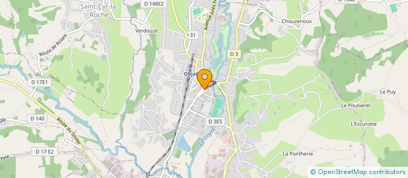 localisation de l'entreprise MAELE  OBJAT