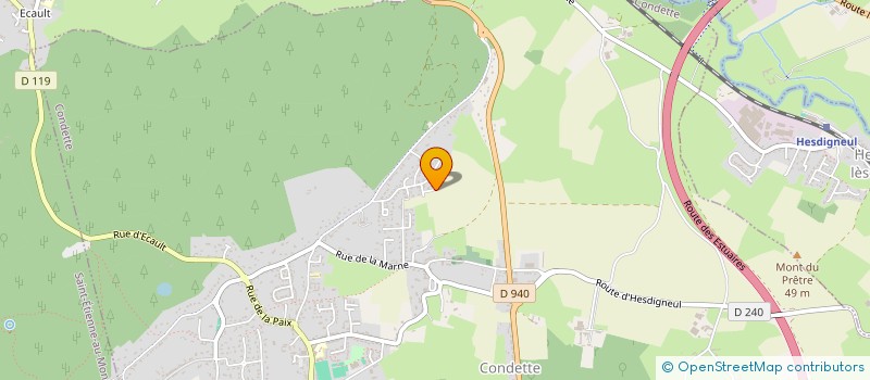 localisation de l'entreprise MAELEA  CONDETTE