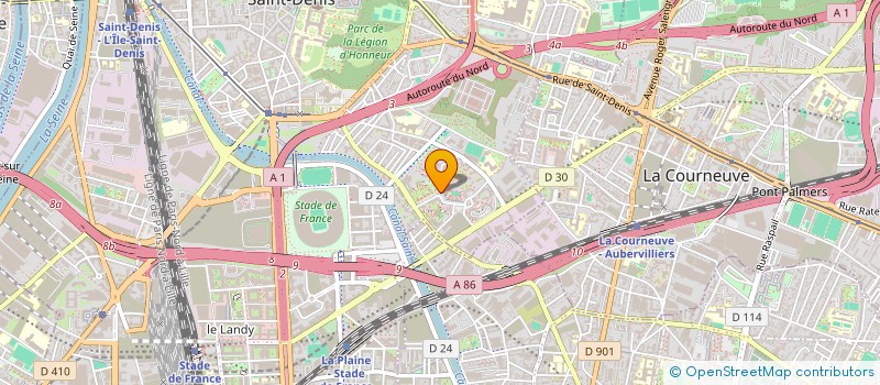 localisation de l'entreprise MAELEC à SAINT-DENIS