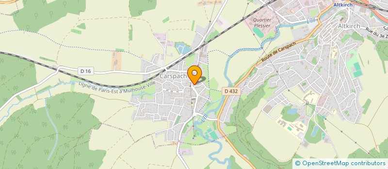 localisation de l'entreprise MAELENA  STRASBOURG