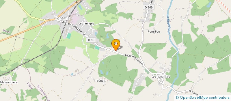 localisation de l'entreprise MAELI à TERRES-DE-HAUTE-CHARENTE