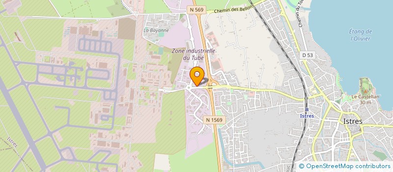 localisation de l'entreprise MAELIA  ISTRES