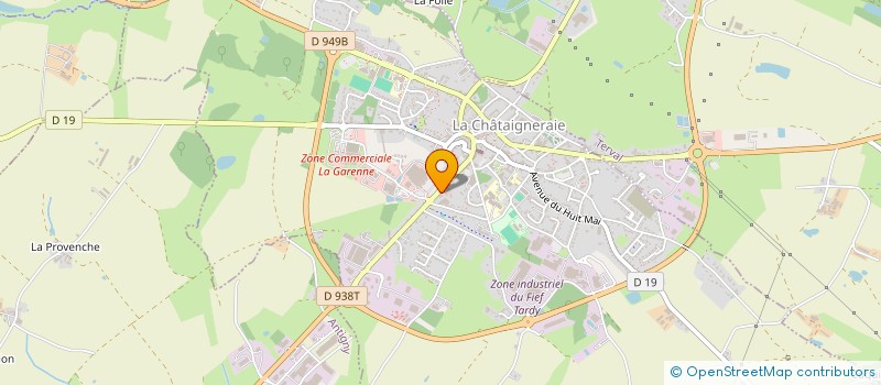 localisation de l'entreprise MAELIAMBRE  LA CHATAIGNERAIE