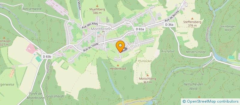 localisation de l'entreprise MAELIAN  MONTBRONN