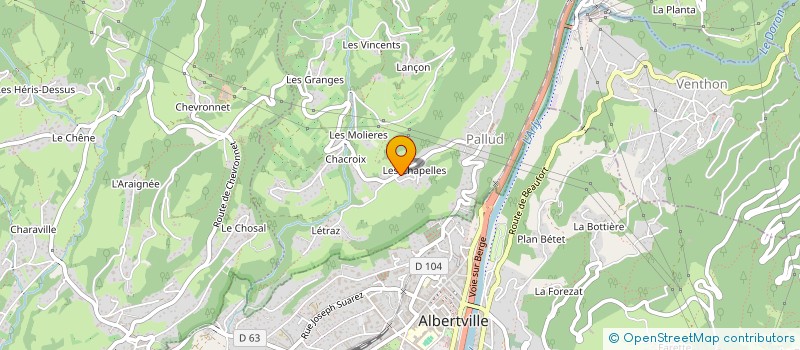 localisation de l'entreprise MAELIE 26P  PALLUD