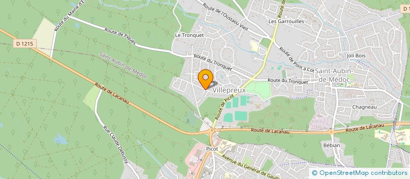 localisation de l'entreprise MAELIE  SAINT-AUBIN-DE-MEDOC