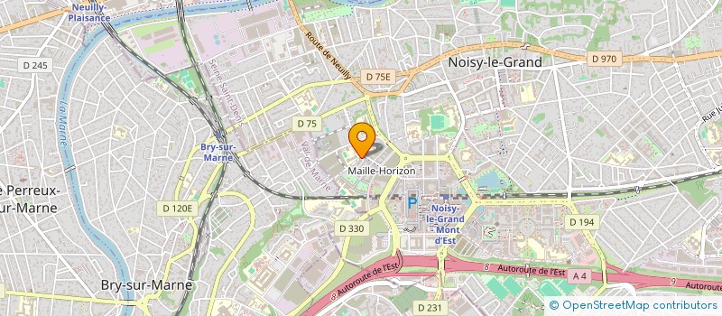 localisation de l'entreprise MAELIE ENGINEERING AND SOLUTIONS  NOISY-LE-GRAND