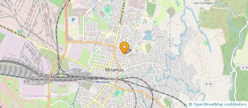 localisation de l'entreprise MAELINA à MIRAMAS
