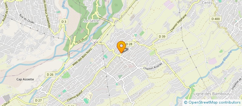 localisation de l'entreprise MAELINE  SAINT-PIERRE