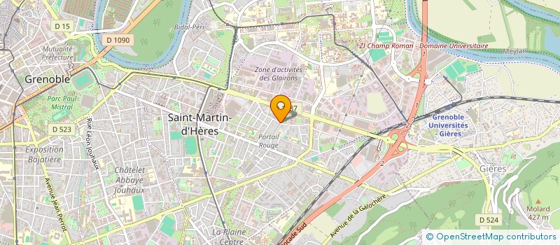 localisation de l'entreprise MAELIO  SAINT-MARTIN-D'HERES