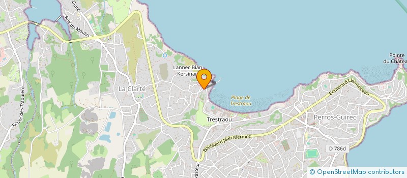 localisation de l'entreprise MAELIS  PERROS-GUIREC