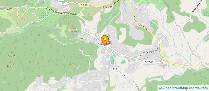 localisation de l'entreprise MAELIS DIFFUSION EURL  SALERNES