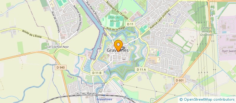 localisation de l'entreprise MAELISS PRIMEUR à GRAVELINES