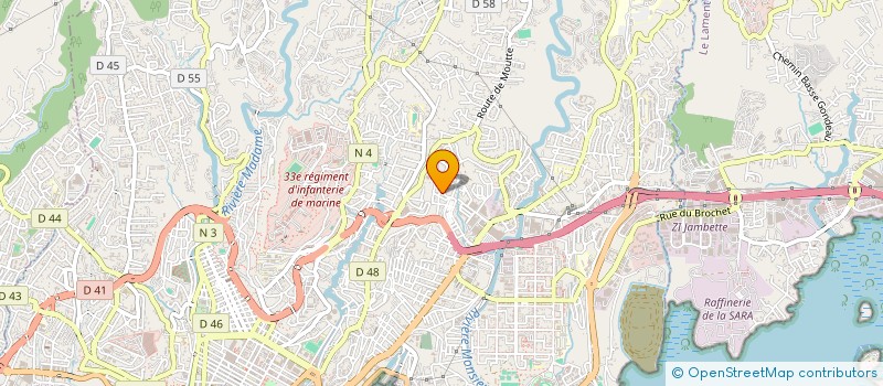 localisation de l'entreprise MAELIVIA  FORT-DE-FRANCE