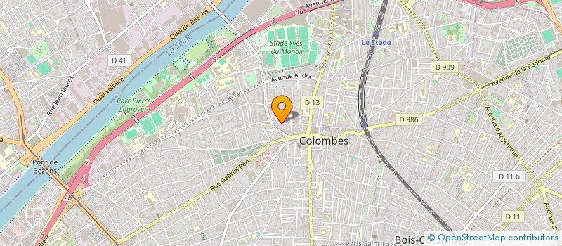 localisation de l'entreprise MAELIZ CONSULTING  COLOMBES