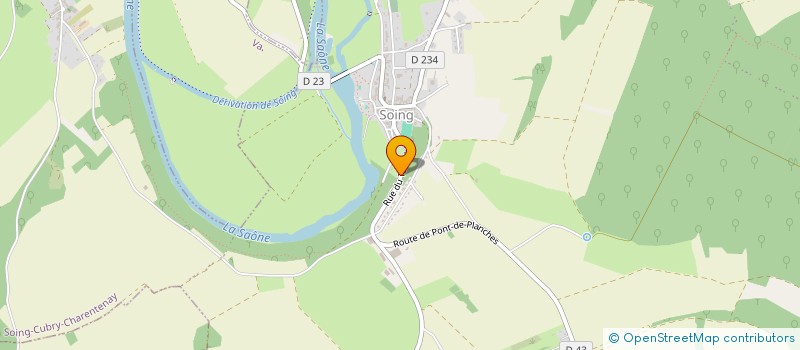 localisation de l'entreprise MAELLE  SOING-CUBRY-CHARENTENAY