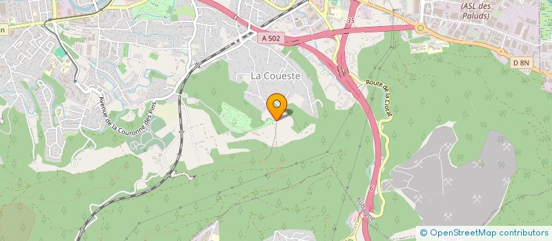 localisation de l'entreprise MAELLE  AUBAGNE