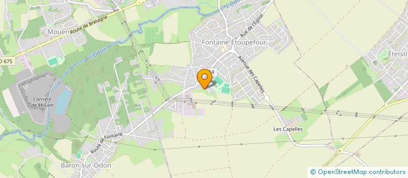 localisation de l'entreprise MAELLE  MOUEN