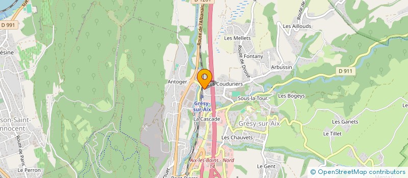 localisation de l'entreprise MAELLE ALLAIN CONSEIL à GRESY-SUR-AIX